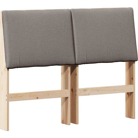 Maison Exclusive - Testiera imbottita Talpa 120 cm Pino massello