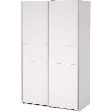 Como Schiebetürenschrank 2 Türen 120x200cm weiß. (1/5)