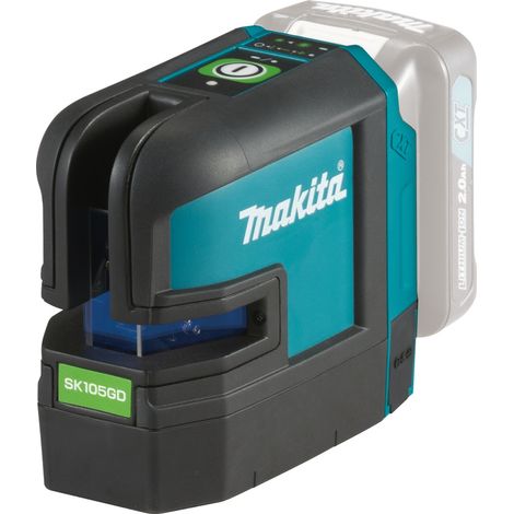 Makita Kreuzlinienlaser SK105GDZ 12V grün ohne Akku ohne Lader im Karton
