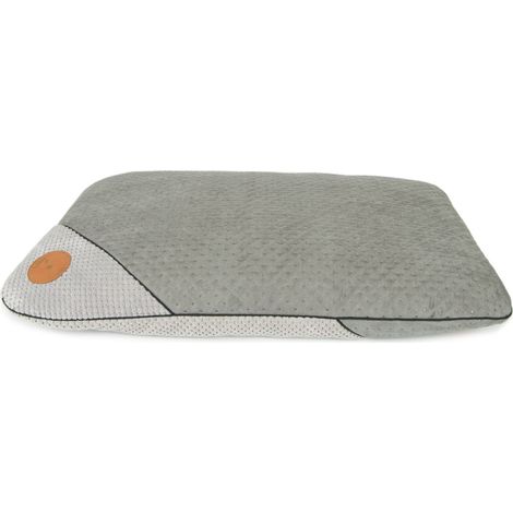 Cuscino Frida, grigio, trapuntato, 100 cm x 80 cm (1/5)