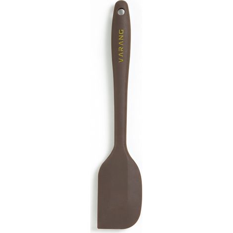 Spatule en silicone petite marron pour pâtisserie (1/5)