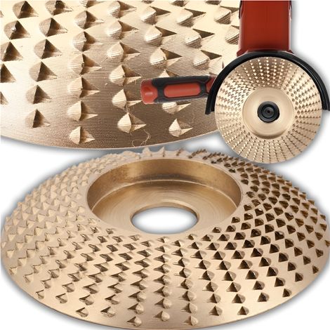 Himbeerscheibe zum Holzschleifen, konvexe Schleifscheibe 125 mm