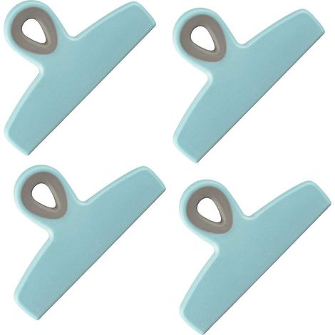 4 pinces à sacs Divers accessoire de portail, 12,7 cm, à fermeture hermétique, avec aimant et trou de suspension (1/5)