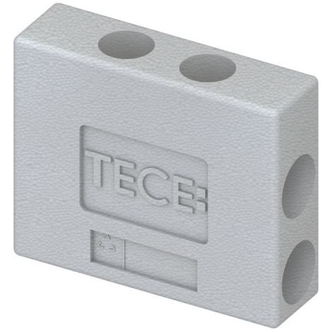 Caja protectora TECEflex, de poliestireno, para racores cruzados,