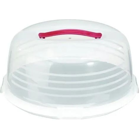 Boîte de rangement gâteau Curver cake storage box facile à nettoyer couvercle transparent