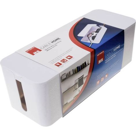 Max Hauri Scatola proteggi cavi Bianco (L x L x A) 40 x 15.5 x 13.5 cm 1 pz. 126730