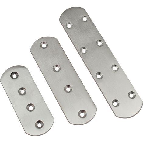 Edelstahl Lochplatte Holzverbinder 5-15 95 x 38 mm (1/4)