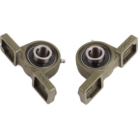 2 paliers à billes UCP204, diamètre d'alésage 20 mm (1/5)