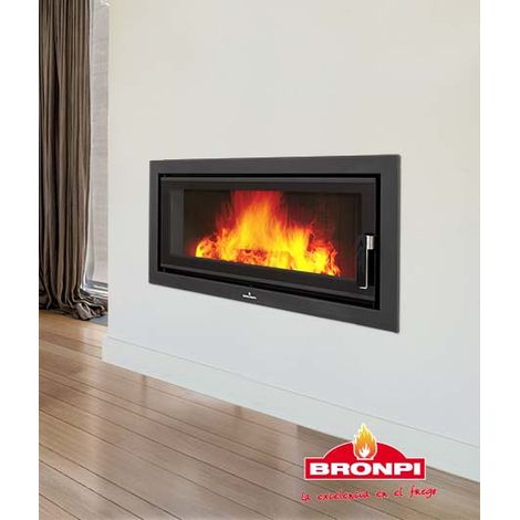 Insert cheminée à bois LONDRES-VISION - 21kw
