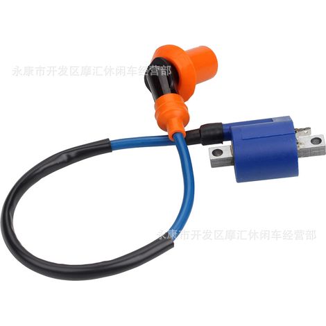 Off-road motorcycle, ATV, beach buggy, scooter GY6 CG125 150 250cc, high voltage transformer, ignition coil (orange) (1/5)