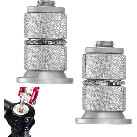 Jeu de 2 bouchons de compression pour boulons de fourche, adaptés aux boulons d'expansion de 28,6 mm, bouchons de compression pour boulons de fourche de VTT. (1/5)
