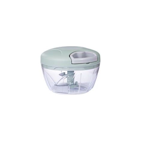 Coupe-légumes, hachoir de cuisine, trancheuse à oignons, ustensile de coupe, PP vert (1/5)