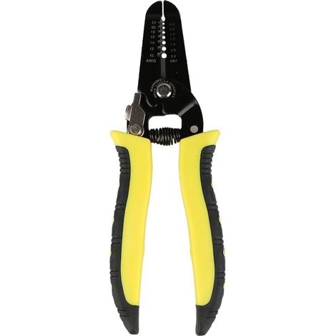 10-22 AWG Pince à Dénuder 7 in 1 Multifonction avec Manche Professionnel et Artisanat Raffiné (1/5)