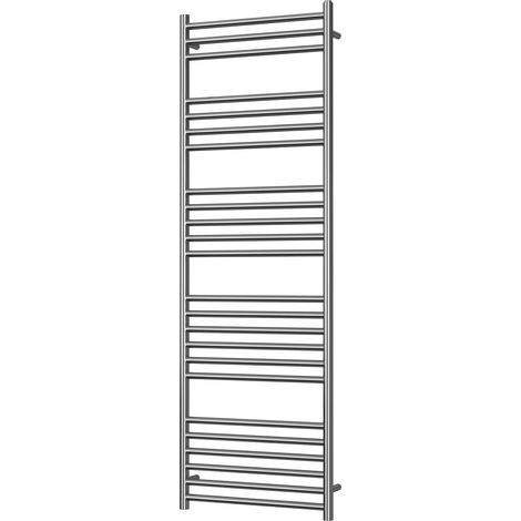 Aston - Stainless Steel Heated Towel Rail - H1600mm x W500mm - Straight (1/3)