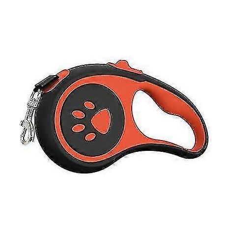 Laisse rétractable pour chien de 1 m de long avec pivotement automatique