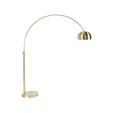 Lampe de sol design 39x170x190/205 cm en métal plaqué laiton (1/8)