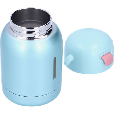 Gourde Isotherme Enfants Mini Portable en Acier Inoxydable avec Bec Silicone pour Maison et École (1/5)