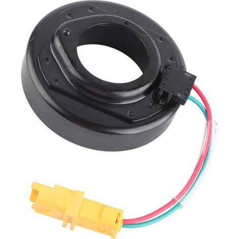 Bobine d'embrayage de compresseur de climatisation à 2 broches, bobine d'embrayage électromagnétique de remplacement pour Peugeot 307 308 408 508 CC SW 3008 5008 (1/5)
