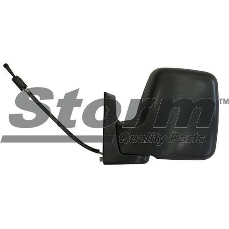 Rétroviseur extérieur gauche capotable noir pour Citroën Jumpy I