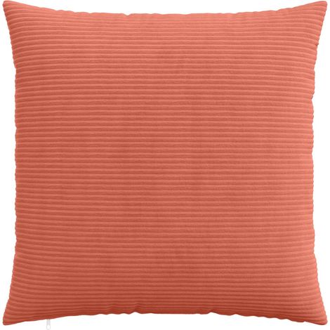 vidaXL Funda de almohada 2 pcs HEERLEN Rojo Naranja 55 x 55 cm pana (1/2)