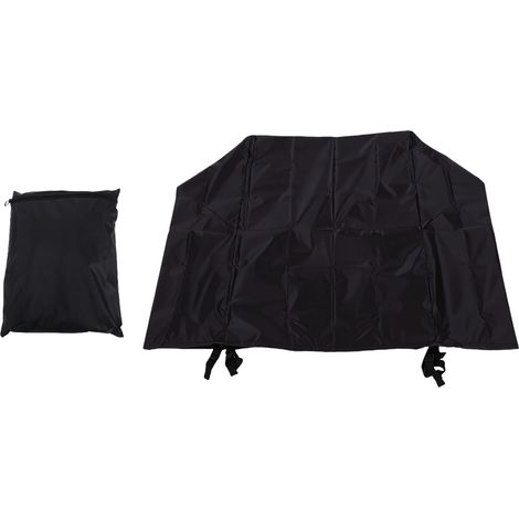 Housse de scie circulaire robuste et imperméable en tissu Oxford 420D avec revêtement PU argenté, grande taille (1/5)