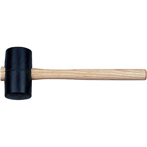 Martello Bahco rubber mallet testa gomma manico legno 720g