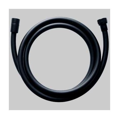 FLESSIBILE DOCCIA ANTITORSIONE NERO 1/2 conico cm 175 MADE IN ITALY