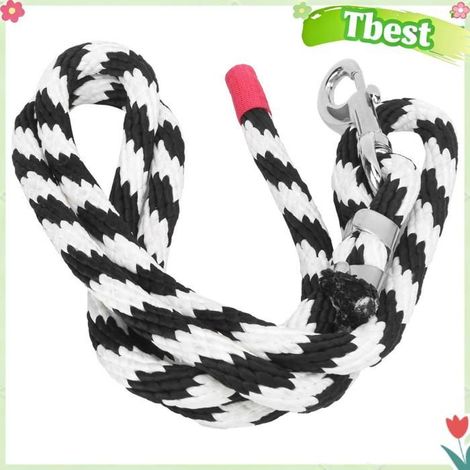 Tbest Corde de laisse en tresse de cheval Corde de Laisse de Cheval Corde de Laisse à Tresse animalerie attache 2 mètres de long (1/5)
