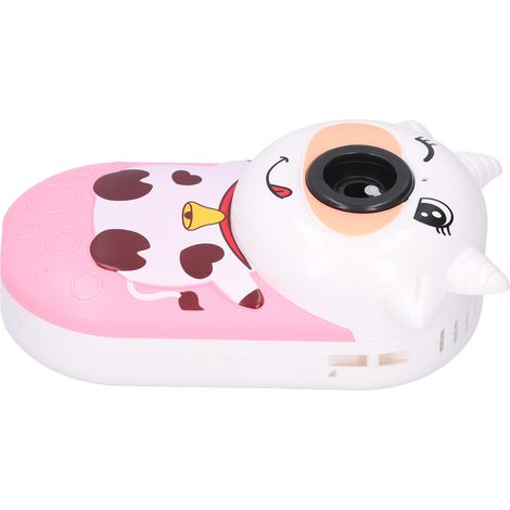 Seifenblasenbläser in Kuhform – auslaufsicher – Kinderspielzeug – Seifenblasengeschenk für Kinder und Mädchen – Rosa (1/5)