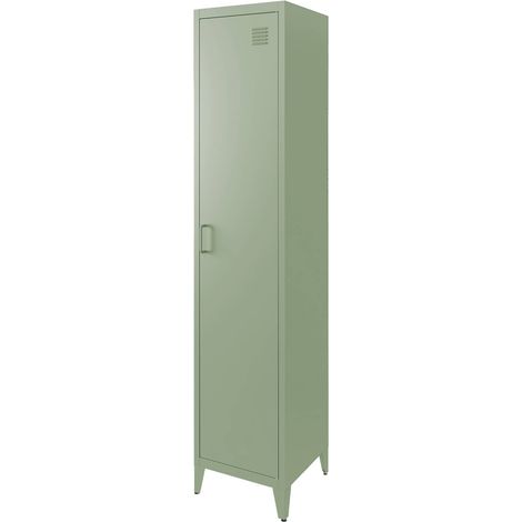 sweeek - Industrieller Schrank aus Stahl mit 4 Stauräumen