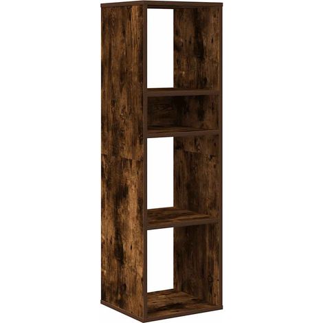 Maison Exclusive - Libreria Rovere Fumo 34x31x112 cm in Legno Multistrato