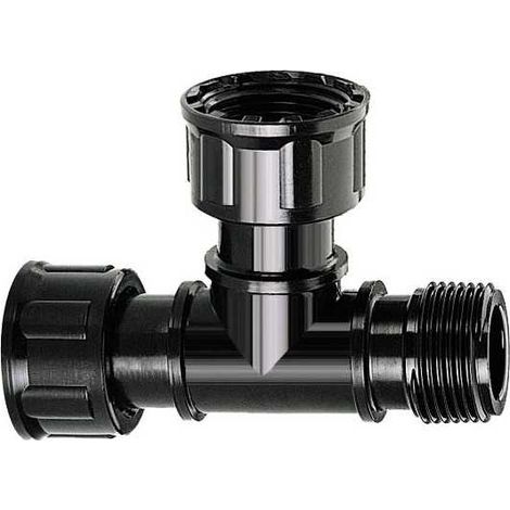 Conector de tres vías 1" 90808 Claber