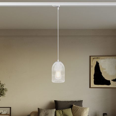 Creative Cables Ghostbell Pendelleuchte mit Schirm für Schienensysteme – Leuchtmittel nicht enthalten (1/4)