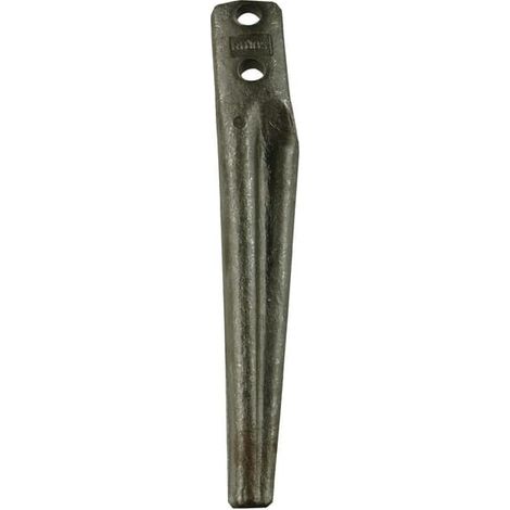 Dente erpice rotante DX lunghezza 385 mm adattabile per EbeDXardt UNIVERSALE KE0356