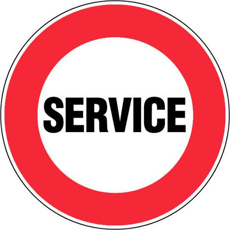 Panneau Service - Rigide Ø80mm - 4020242
