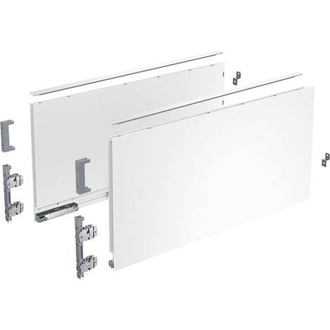 Hettich Zarge AvanTech YOU Set, Höhe 251 mm, NL 400 mm, weiß, links und rechts (1/5)