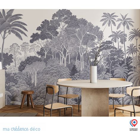 Papier peint : Forêt tropicale luxuriante - Intissé - 200 cm - 280 cm (1/5)