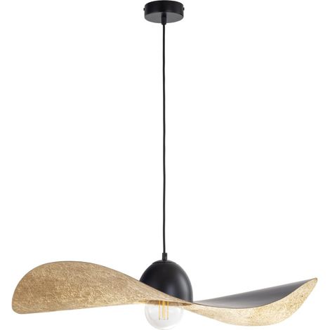 Suspension déco Kapello noir/or Ø76cm E27 Sigma Lighting (1/5)