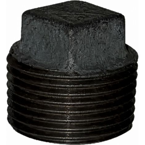 Stöpsel männlich 12x17 schwarz
