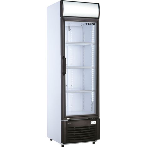 Armoire à boissons - 282L - Blanc - Panneau LED - Saro