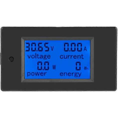 PEACEFAIR PZEM-031 DC 6,5-100V LCD Digitales Strommessgerät mit Anzeige von Spannung und Stromstärke
