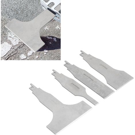 Le grattoir à scie sabre est un outil de nettoyage de carrelage multifonctionnel adapté au nettoyage des sols et des murs en béton, à l'élimination de la rouille sur le métal et au nettoyage général d (1/5)