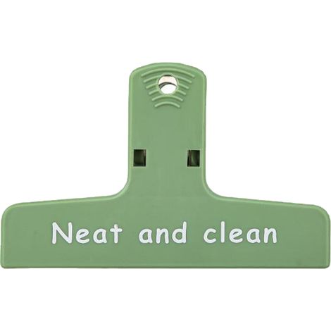 Pince magnétique pour réfrigérateur, support en plastique pour notes, pour la maison, la cuisine et le restaurant. (1/5)