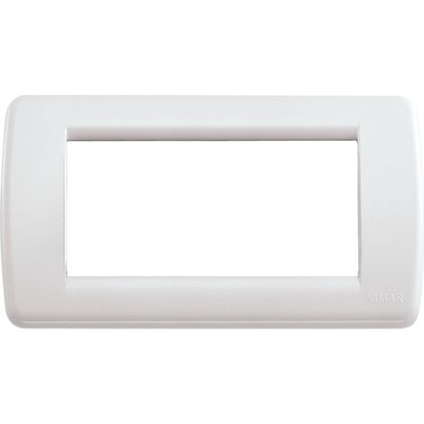 VIMAR - 16764.04 Placca Rondo 4M bianco Idea