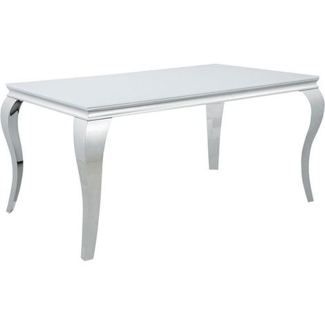 Mesa de Cristal Templado 160cm. Comedor o Cocina