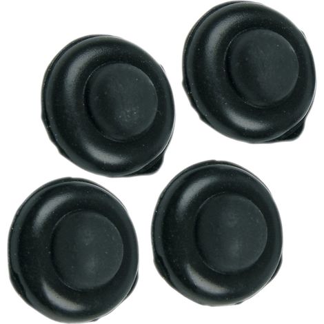 Ersatzteil - Gummi Halterung Grillrost (x 4) -  - IGNIS, WHIRLPOOL, BAUKNECHT, ARISTON HOTPOINT, INDESIT, IKEA, LADEN, KITCHENAID