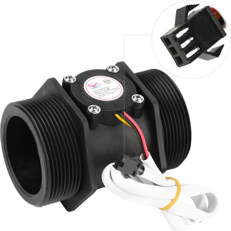 DN50 G2" Turbinen-Durchflussmesser, Wasser-Durchflussmesser mit Hall-Sensor und Schalter für Warmwasserbereiter (1/5)