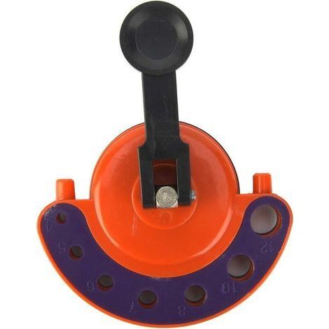 Guide de Perçage Diamant pour Verre et Carrelage Céramique – Gabarit Réglable avec Ventouse pour Scie à Noyau (1/5)