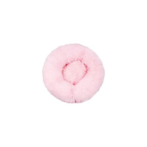 Coussin moelleux lavable pour chat et chien, rose clair, 50 cm –