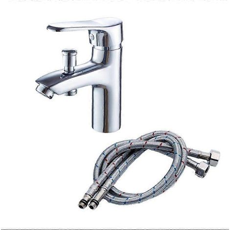 Mitigeur bain-douche - Remplissage rapide, bouchon Eco-Stop - Chrome (1/5)